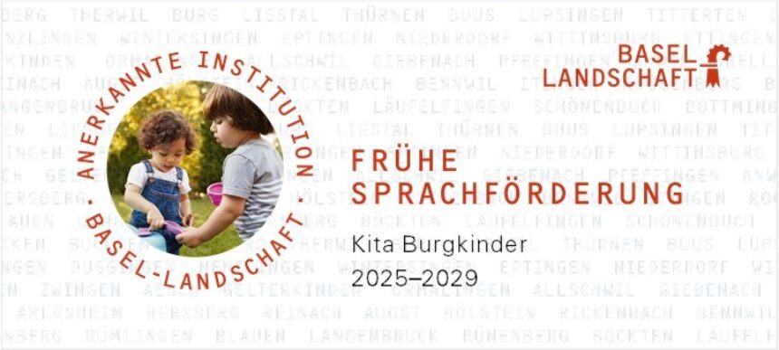 Münchenstein Kita Burgkinder Label